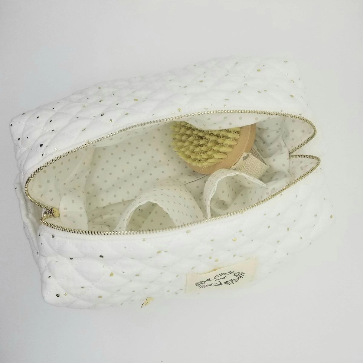 TROUSSE MATELASSEE GAZE DE COTON